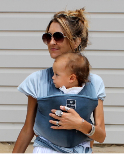 WINTER SALE 15% OFF! Ombré Lightweight wrap carrier 100% organic carrier - dusk & FREE Doll's wrap (valued at $19.95)