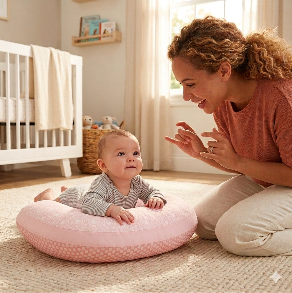 NEW! MUMBO Feeding & Positioning Pillow - ROSEY POSEY