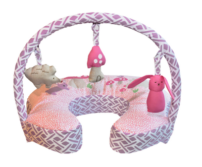 NEW! MUMBO Feeding & Positioning Pillow - FAIRYTALE DREAM (with removable Toy Bar)