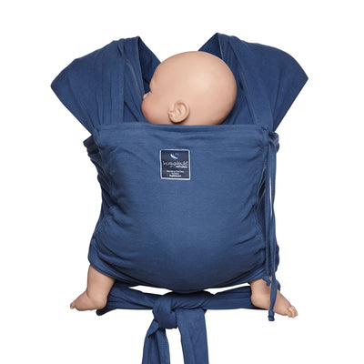 Pocket wrap carrier 100% organic carrier - byron blue & FREE BABY EINSTEIN: Baby Mozart - Music Festival DVD (valued at $22.95)